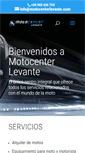 Mobile Screenshot of motocenterlevante.com